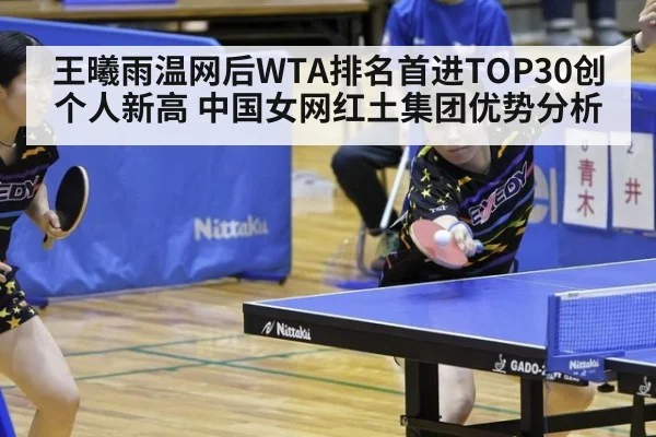 王曦雨温网后WTA排名首进TOP30创个人新高 中国女网红土集团优势分析