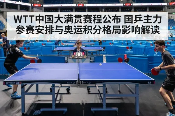 WTT中国大满贯赛程公布 国乒主力参赛安排与奥运积分格局影响解读（FIFA2026）